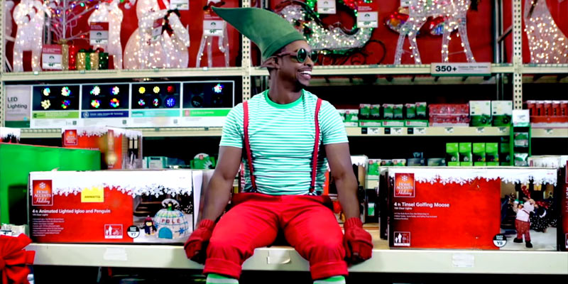 Christmas Time at Home Depot